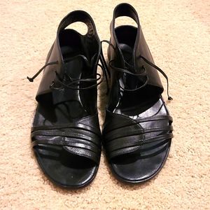 Giorgio Armani Leather Sandals